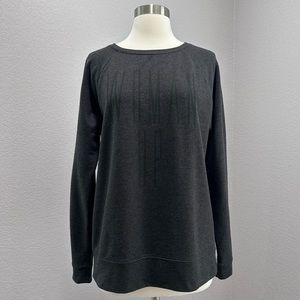 Lucy “Woman Up” Long Sleeve Message Sweatshirt